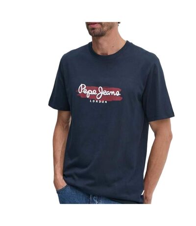 T-shirt marine homme pepe jeans arsham - l