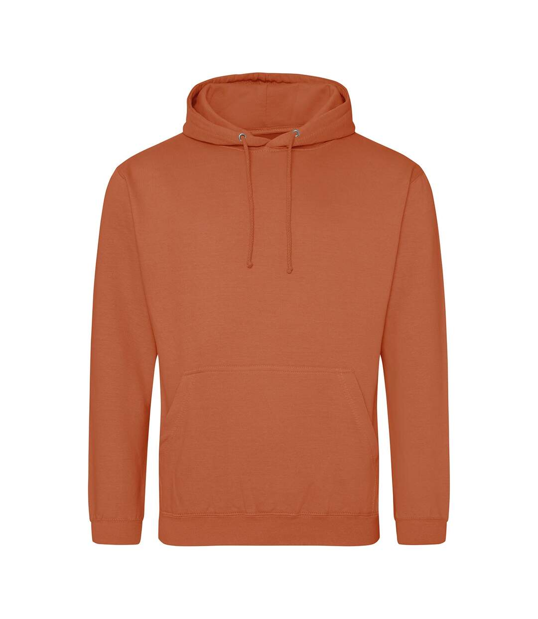 Sweat à capuche college adulte orange foncé Awdis