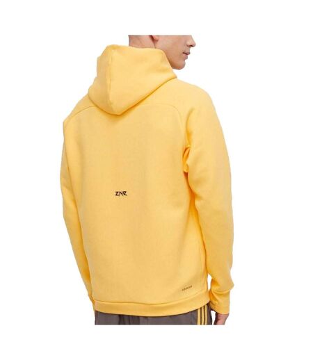 Sweat zippé jaune homme adidas ir5237 - l
