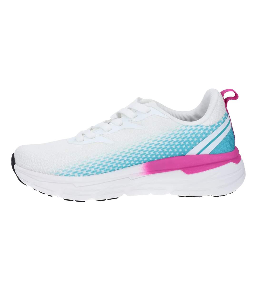 Baskets Promenade Femme Blanc Vif Noir Hi-Tec-3
