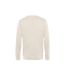 Mens Organic Crew Neck Sweat Off White B&C-3