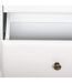 Console design bois Solen - L. 110 x H. 85 cm - Blanc-4