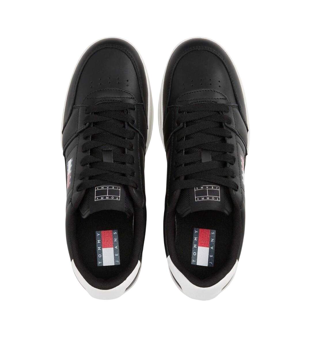 Mens The Greenwich Trainers Black White Tommy Jeans-4