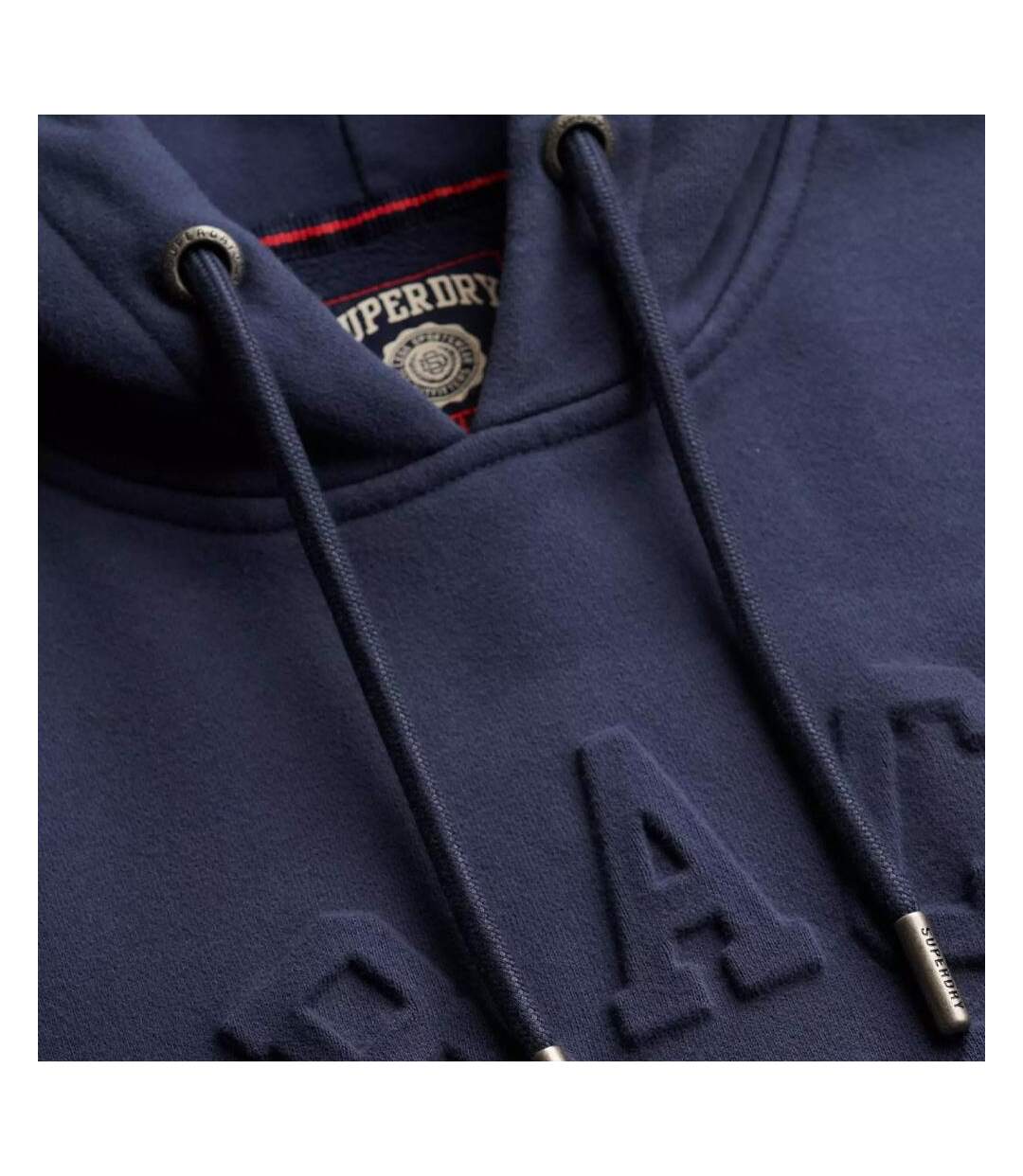 Sweat marine homme superdry athletic-2