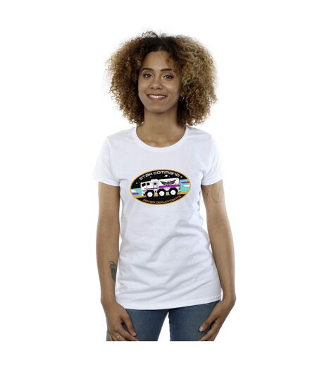 Disney T-shirt en coton Femme/Ladies Lightyear Rover Deployment (Blanc) - UTBI29014