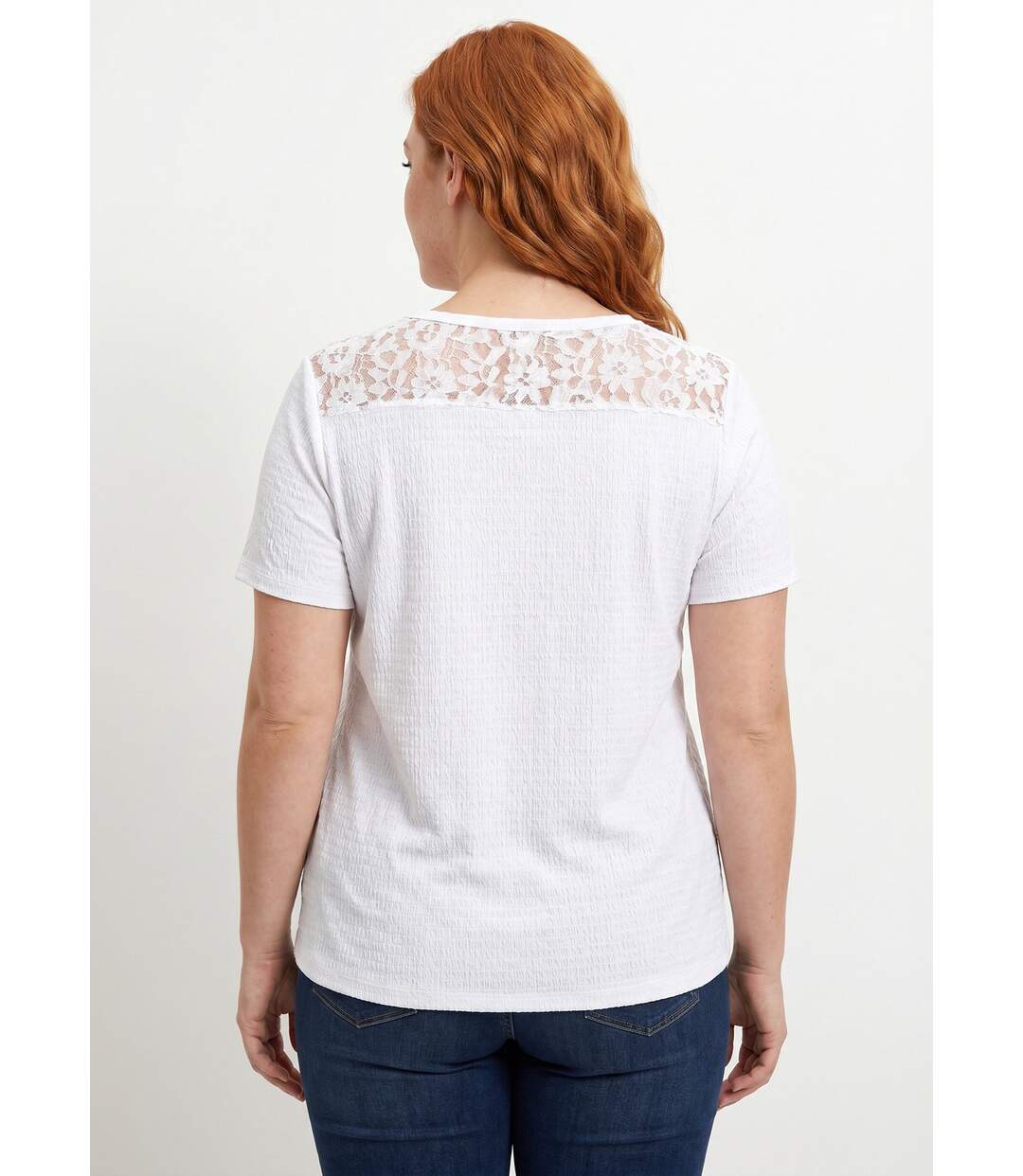 T-shirt court dentelle-2