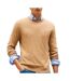 Pull marron homme tommy hilfiger pima mw0mw28046-1