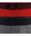 Lot De 2  Boxers Tech Homme Rouge Gris Chiné Under Armour-3
