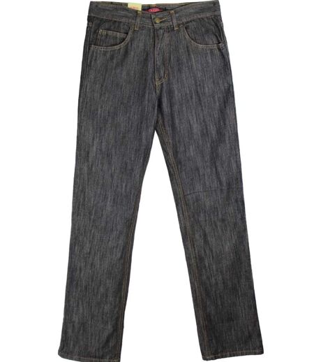 Jean Homme 5 Poches K-Dran Noir – 100% Coton Résistant & Coupe Intemporelle