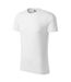 T-shirt Motif/style Uni Native Homme Blanc Malfini-3