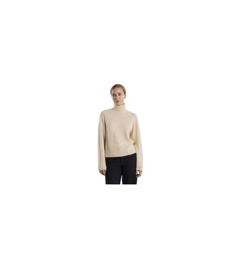 Womens/ladies Turtle Neck Raglan Sweatshirt Whitecap Grey Pieces