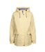 Womens/ladies flourish waterproof jacket pale maize Trespass