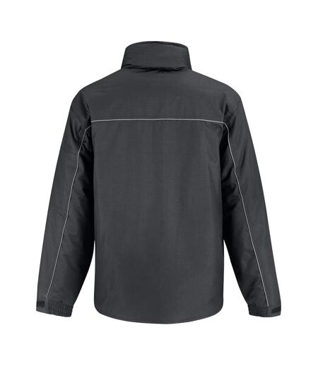 Veste Shelter Pro Homme Gris Foncé B&C