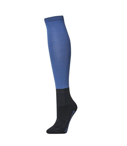 Unisex adult prime knee high socks navy Weatherbeeta