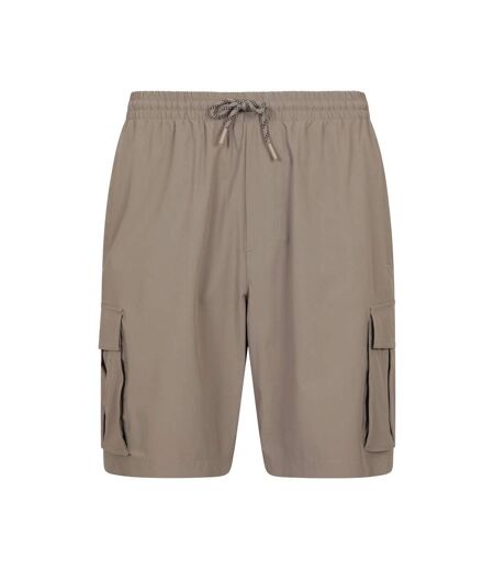 Mens Everyday Cargo Shorts Beige Mountain Warehouse