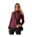Veste Polaire Elzie Femme Rouge Sombre Bordeaux Regatta-1