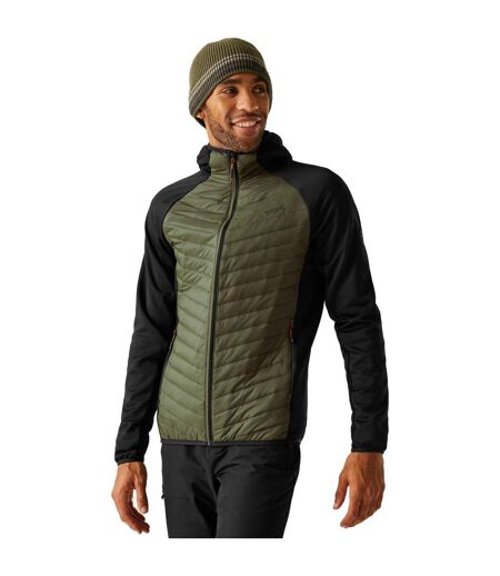 Mens Andreson Hybrid Jacket Olive Night Black Regatta