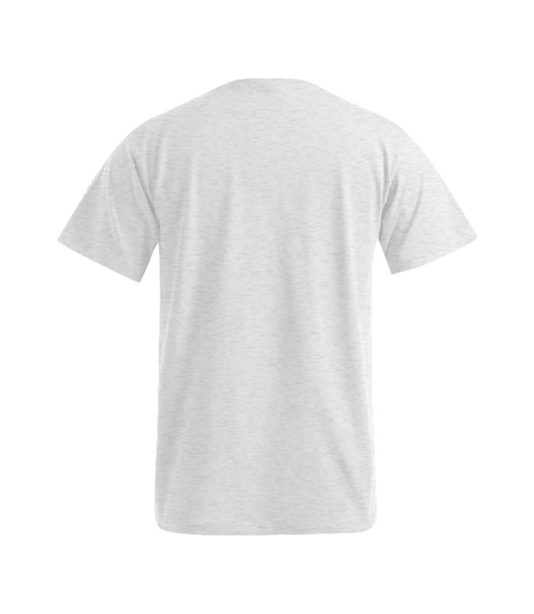 T-shirt Premium Homme Cendre Chiné Promodoro-2