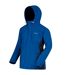 Regatta Great Outdoors Mens Outdoor Classic Matt Hooded Waterproof Jacket (Oxford Blue/Iron) - UTRG919-4