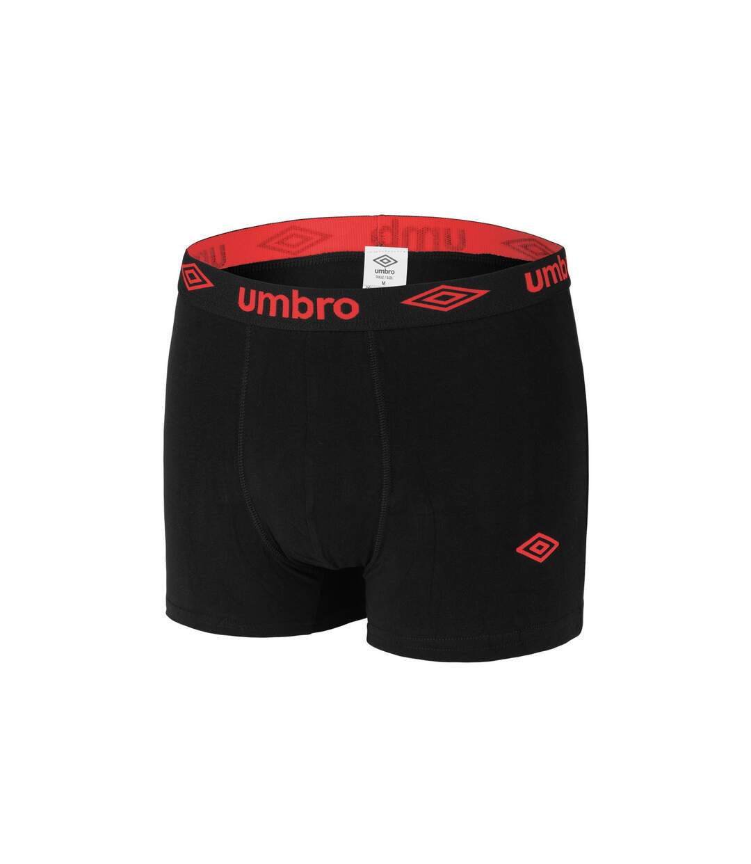 Lot de 4 Boxers coton homme uni Umbro