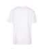Mens New York College Oversized T-shirt Blanc Mister Tee-2