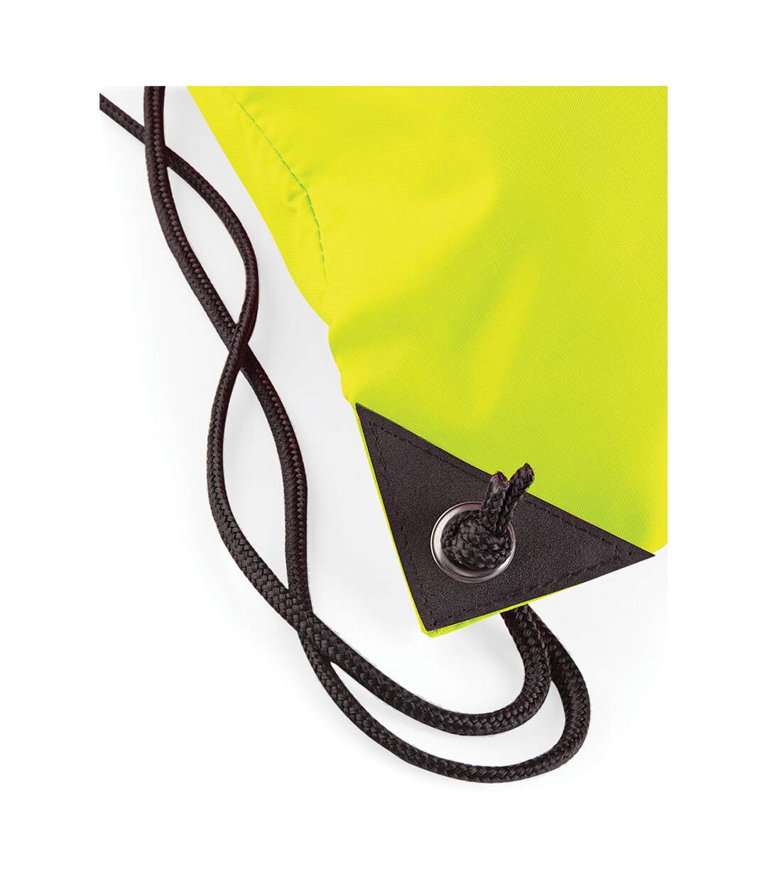 Sac de gym 11 litres taille unique jaune fluo Bagbase-3