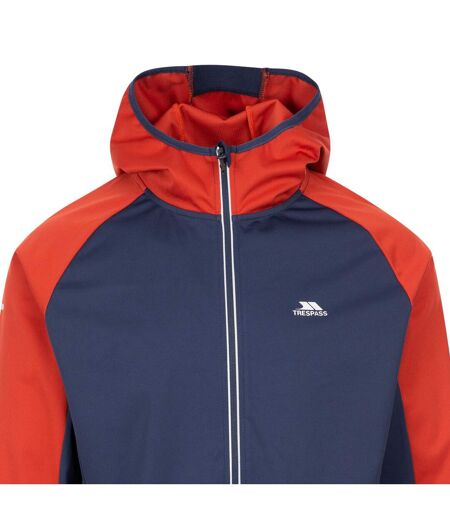 Mens furst active soft shell jacket navy Trespass