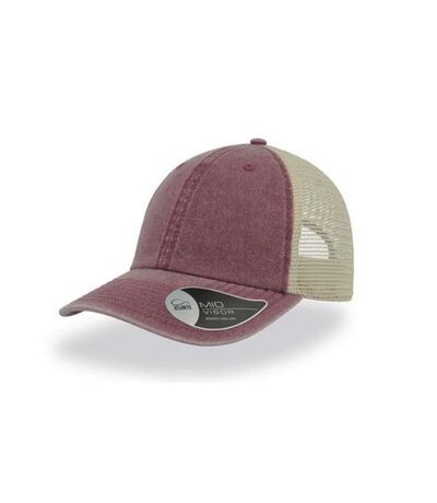 Casquette trucker case bordeaux Atlantis