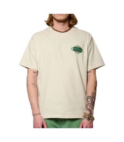 T-shirt beige/vert homme kaporal titu - xxl