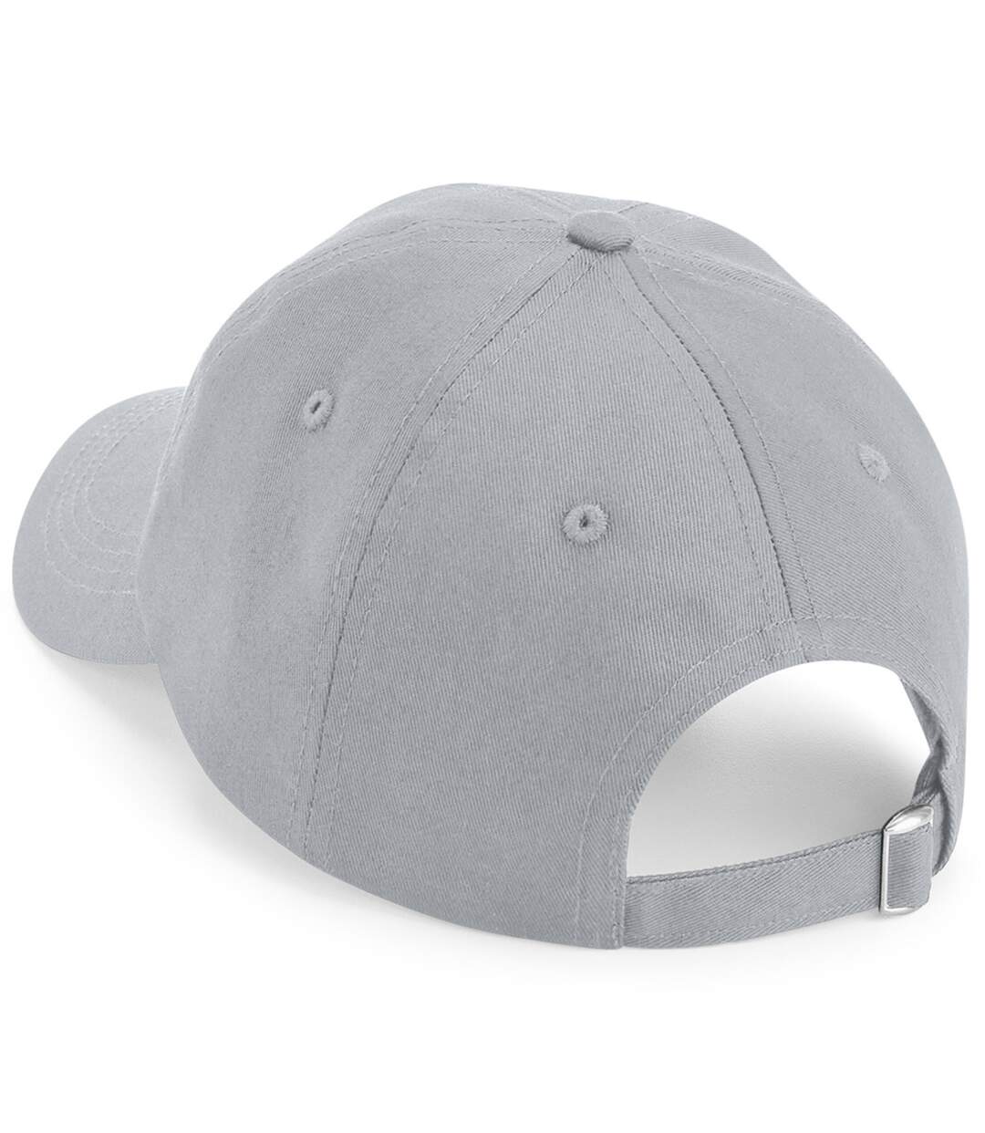 Casquette de baseball adulte gris clair Beechfield-2