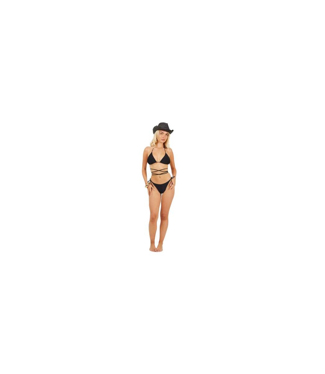 Haut De Maillot De Bain Femme Noir Brave Soul-1
