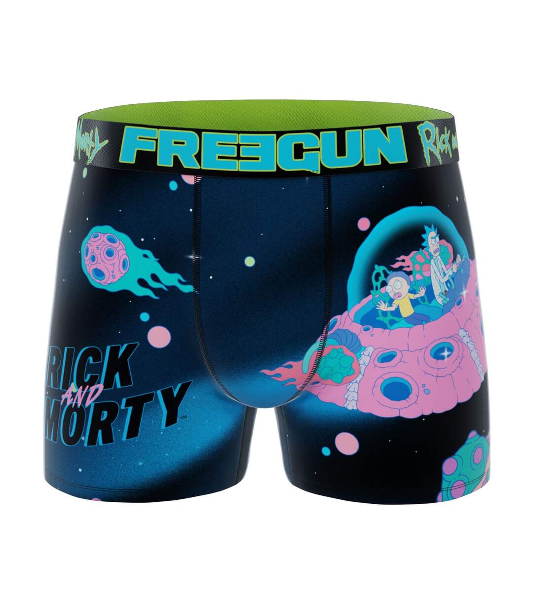 Lot de 3 boxers homme Rick and Morty Freegun-5