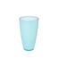 Lot de 6 Verres en Plastique Réutilisable Square 50cl Bleu Menthe-2