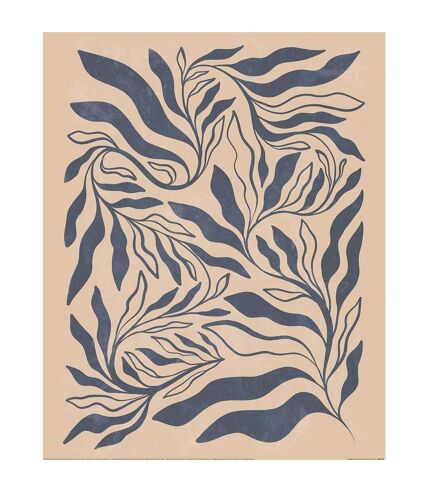 Dominique Vari Endless Foliage II Print (Cream/Gray) (40cm x 50cm)