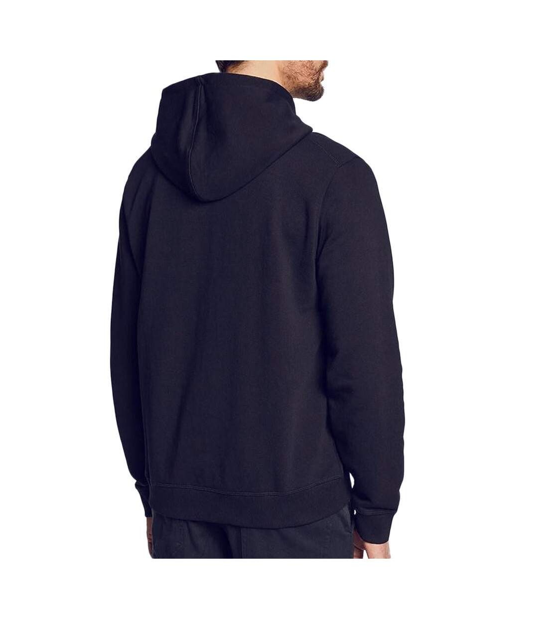 Sweat à capuche marine homme guess beau-2