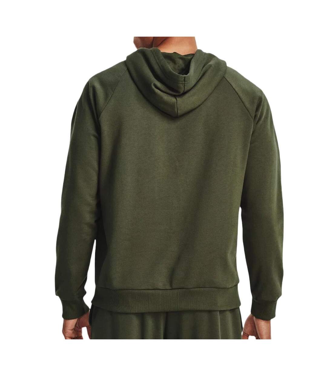 Sweat à capuche Kaki Homme Under Armour Rival 1379757 - L