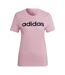 T-shirt Style Logo Essentials Femme Rose Adidas-2