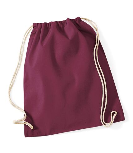 Sac de gym 12 litres taille unique bordeaux Westford Mill