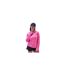 Womens/ladies Tech Textured Half Zip Top Pink Under Armour-1