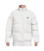 Doudoune blanche homme nike m sf club puffer-1