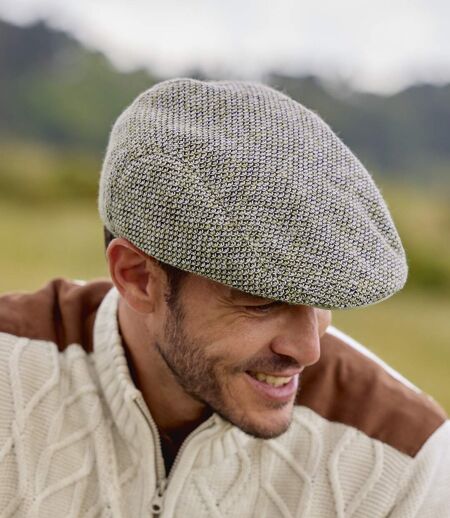 La Casquette Plate Tricotée