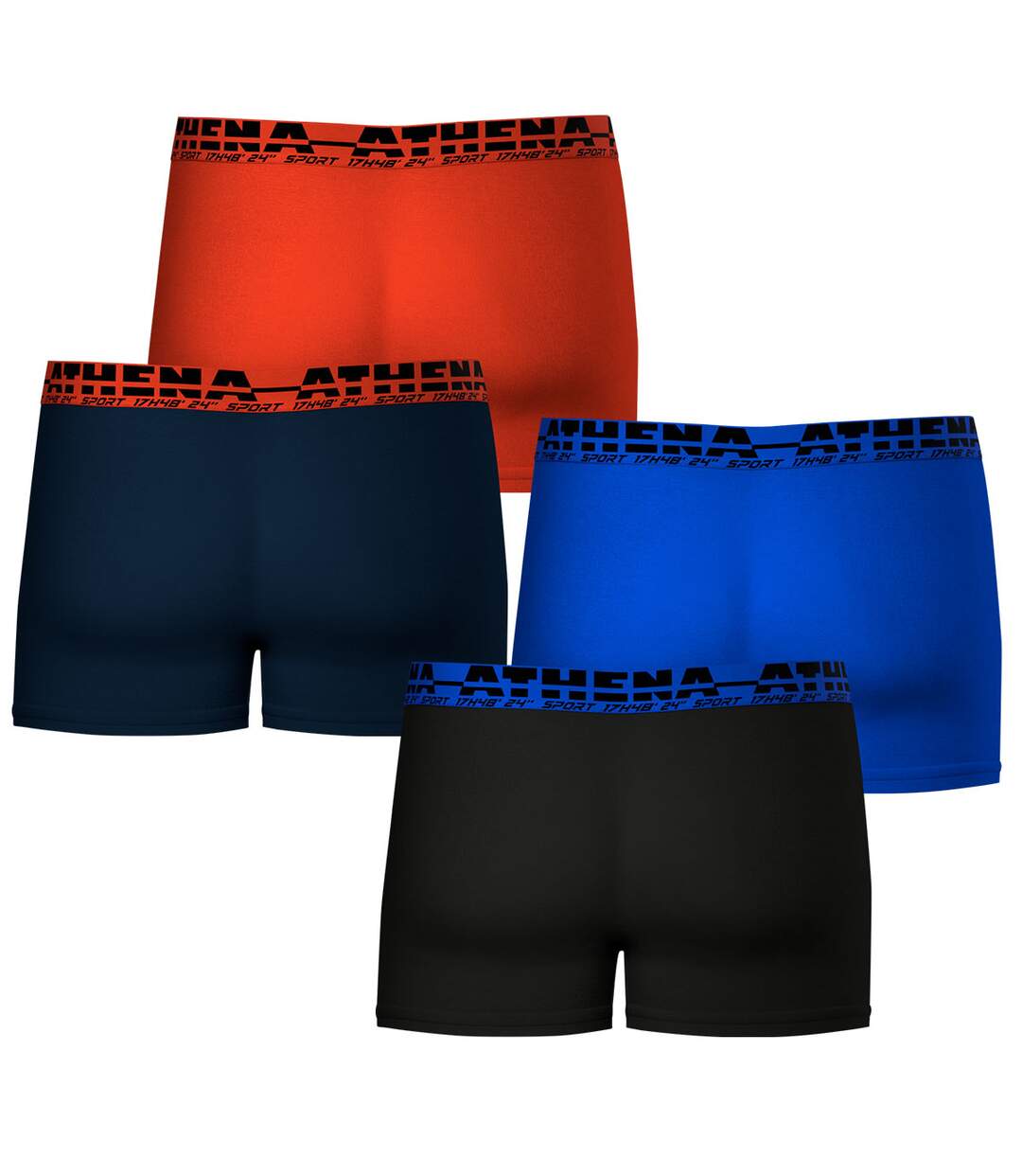 Lot de 4 boxers homme Easy Sport Athena-3