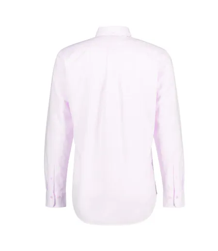 Mens Banker Poplin Shirt Pale Pink Gant