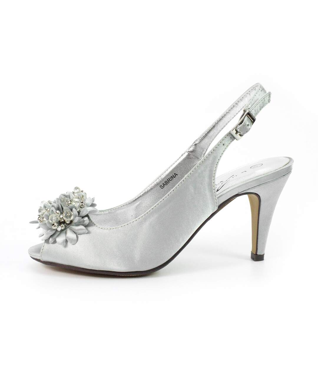 Escarpins Sabrina Femme Gris Lunar-3