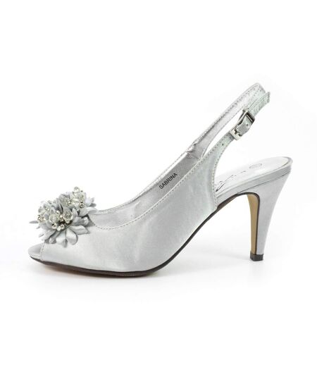 Escarpins Sabrina Femme Gris Lunar