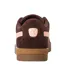 Womens/ladies Jada Suede Platform Trainers Brown Pink Puma-2