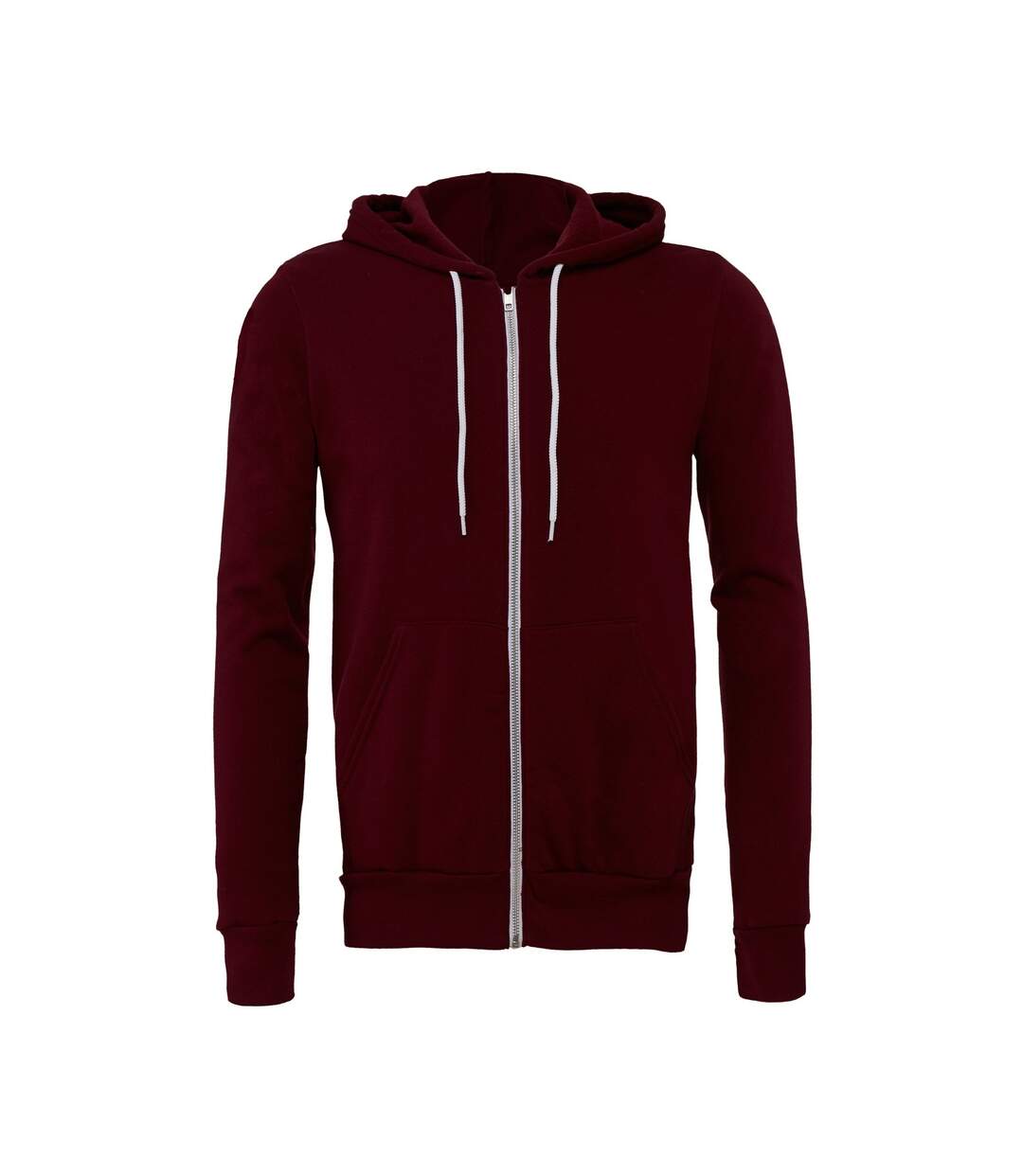 Veste à capuche adulte bordeaux Bella + Canvas Bella + Canvas