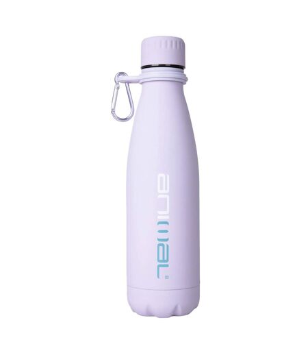 Rubber 480ml Water Bottle One Size Lilac Animal