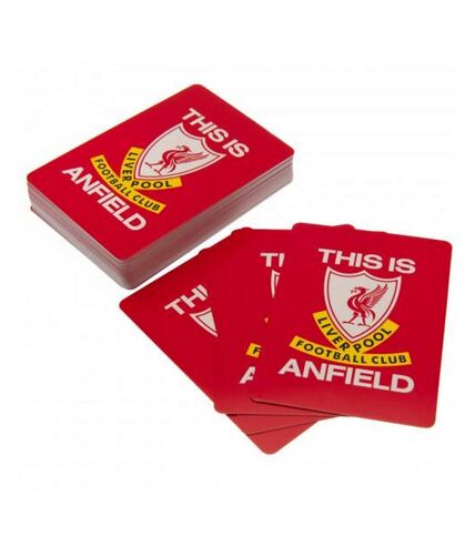 Liverpool FC - Cartes THIS IS ANFIELD (Rouge) (Taille unique) - UTTA5400