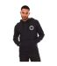 Mens Sew-on Hoodie Dark Blue Boss-1